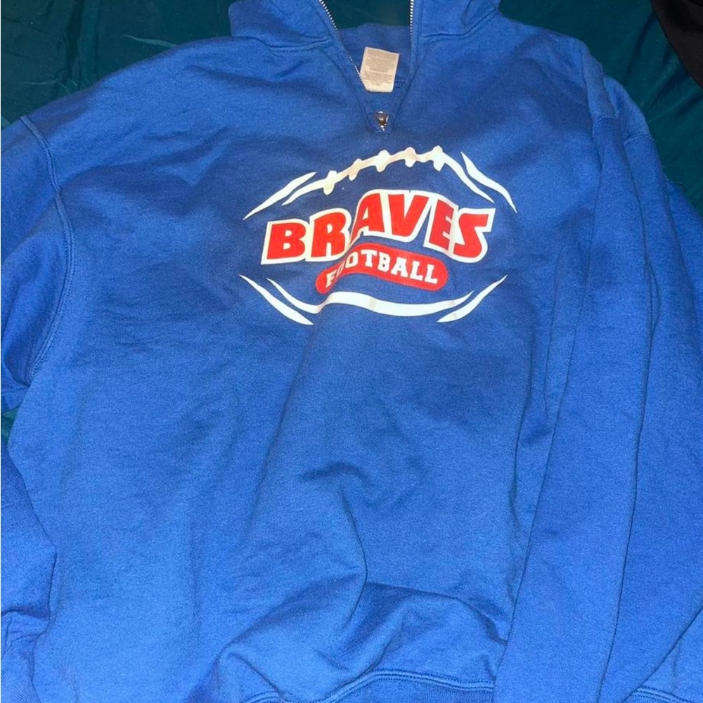 Vintage half zip crewneck